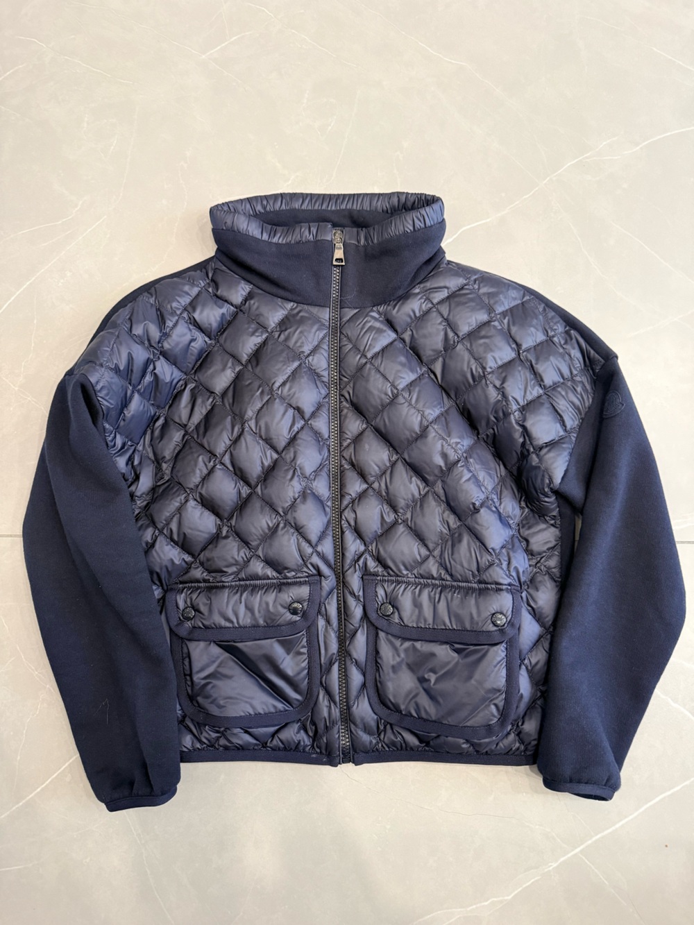 Moncler quilted Navy Jacket - Lightweight Insulated Coat
